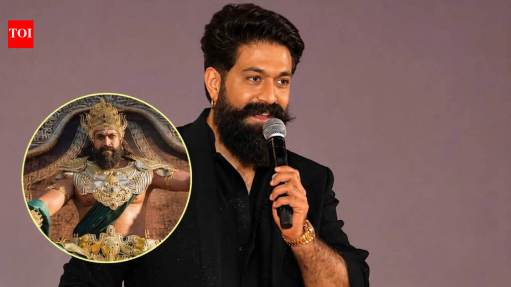 Yash opens up about 'pressure' of playing Ravana in Nitesh Tiwari's 'Ramayana': 'I have given a different take on it' | Hindi Movie News