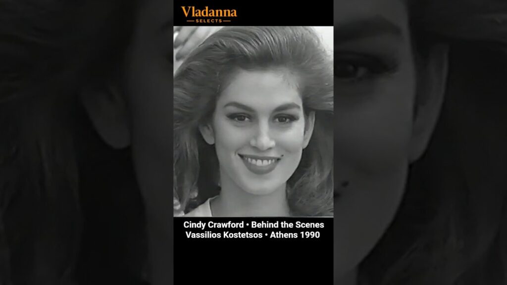 1990 💈 Cindy Crawford • Backstage Magic • Fashion History • Vassilios Kostetsos • Athens AW
