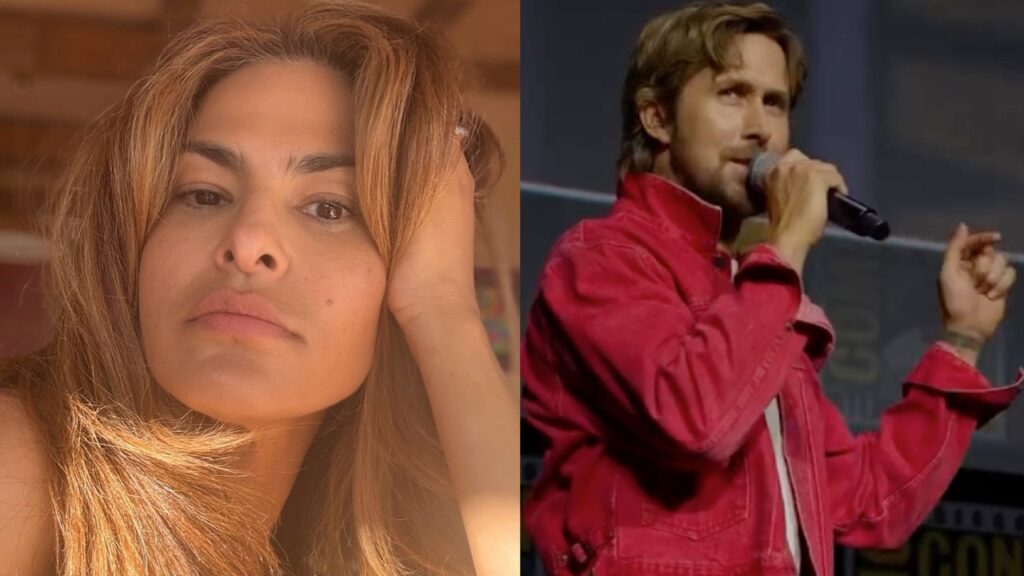 Eva Mendes Reacts To New 'Ghost Rider' Ryan Gosling