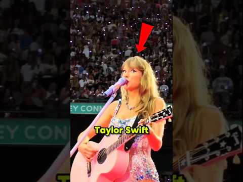 Taylor Swift Made an 8-Year-Old Girl's Dream Come True ❤️🥹 #shorts