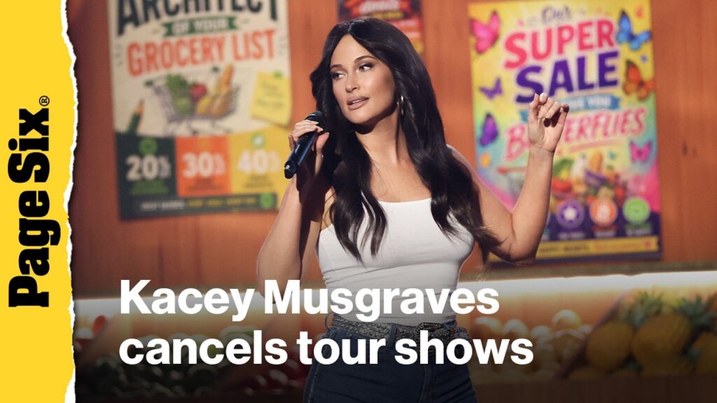 Kacey Musgraves cancels shows from 'Middle of Nowhere' tour