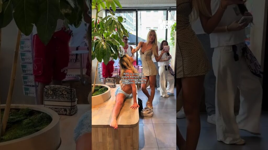 'Love Island USA' stars Kenzie & Jaiden surprise fans at Lemme Skin Event 🍑