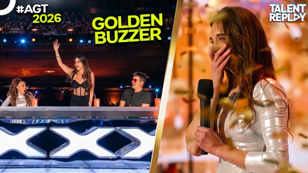 Cirque Du Soleil Star Made Sofia Vergara Hit the GOLDEN BUZZER | Veronika Goroshkova | AGT 2026 [4K]