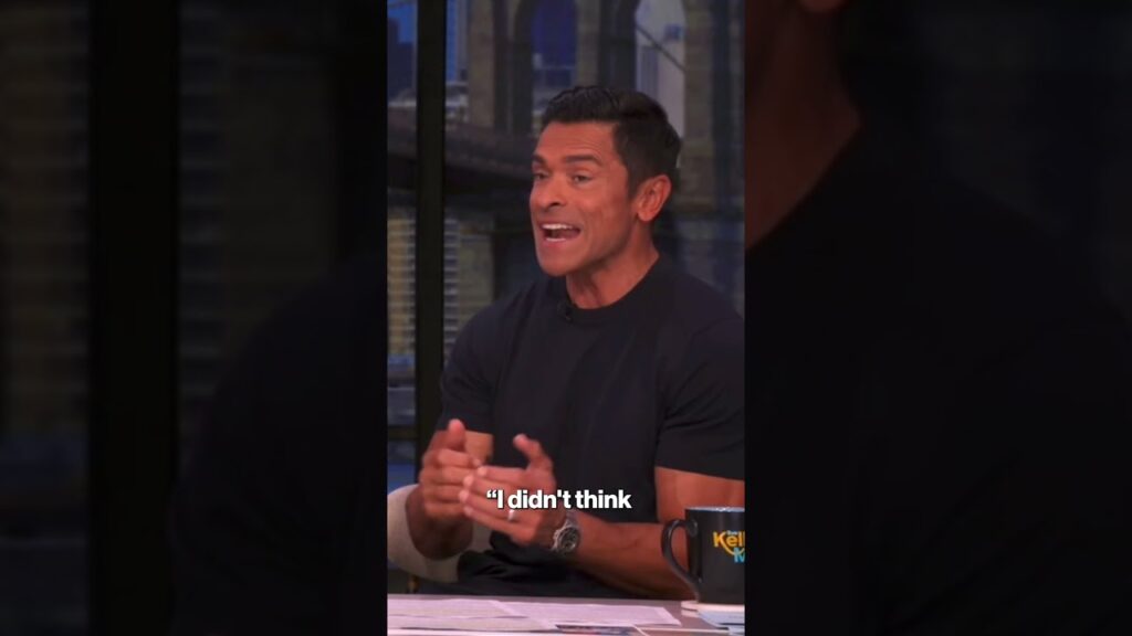 Mark Consuelos shares the ‘painful’ reason Kelly Ripa is absent from ‘Live’ #shorts