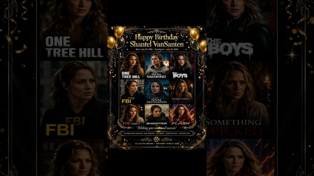 Happiest Birthday to our forever favourite Shantel VanSanten 🎂✨#ShantelVanSanten #HappyBirthday