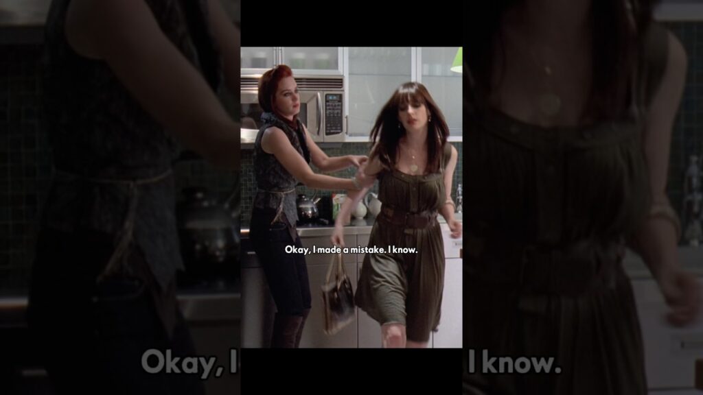 She’s gonna fire me? #thedevilwearsprada #annehathaway #emilyblunt #stanleytucci #merylstreep #viral