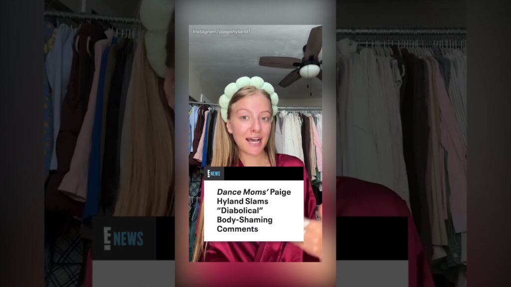 Paige Hyland is shutting down critics of her body. (🎥: Instagram/paigehyland1)
