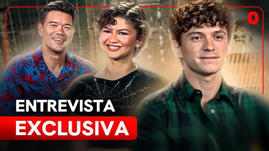 HOMEM-ARANHA: UM NOVO DIA | Entrevista Com TOM HOLLAND, ZENDAYA e DESTIN DANIEL CRETTON