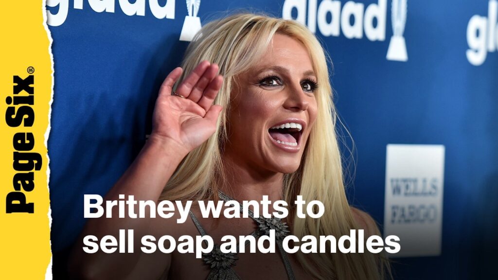Britney Spears wants to start selling homemade soap and candles