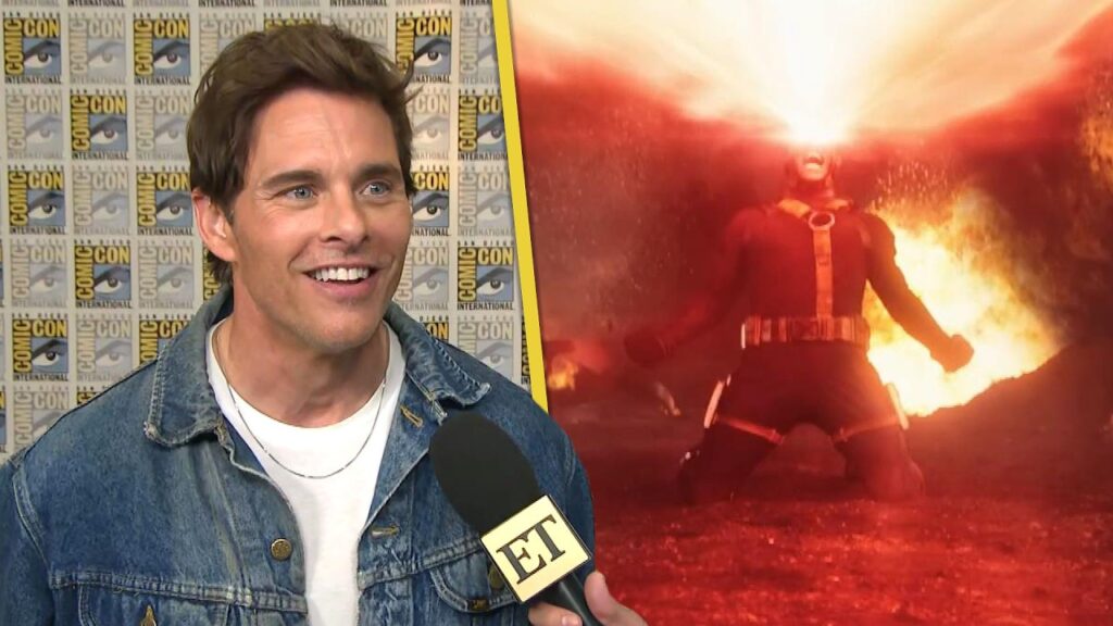 James Marsden Had the Best Reaction to Putting on Cyclops’ Comic-Accurate Suit (Exclusive)