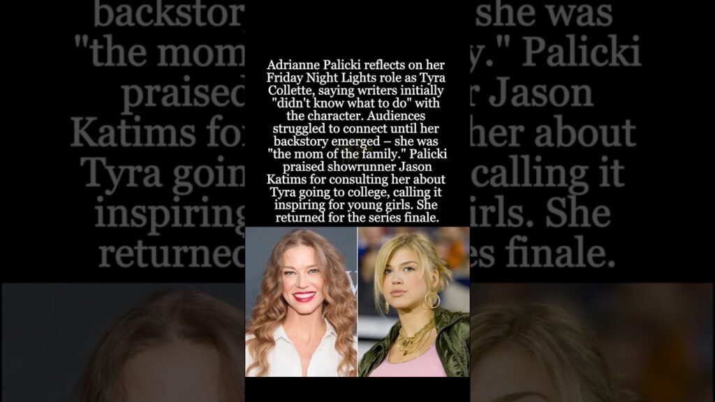 Adrianne Palicki on Tyra Collette – "People Couldn't Resonate with Her at First" #AdriannePalicki