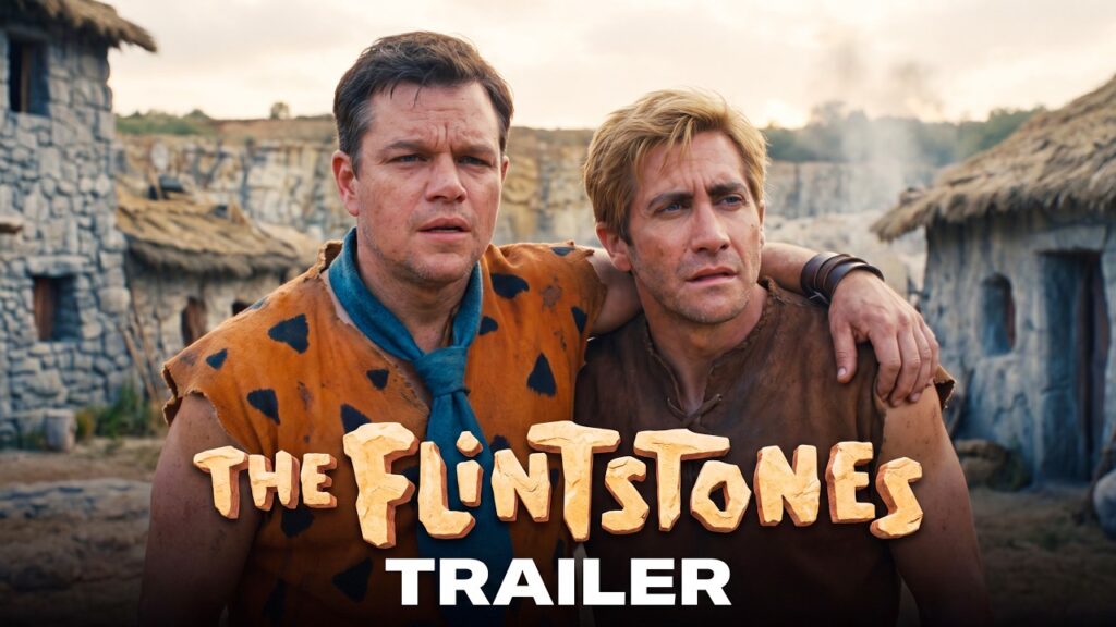 The Flintstones LiveAction (2026) | Matt Damon, Amanda Seyfried, Jake Gyllenhaal | Concept Trailer