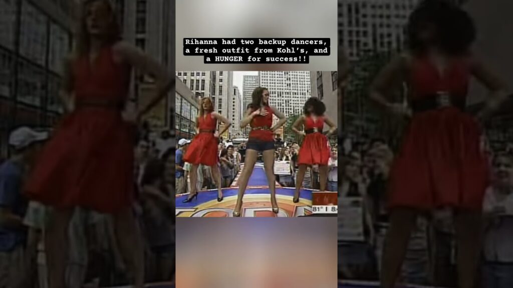 Rihanna eating up the choreography at 8 in the morning #rihanna #choreography