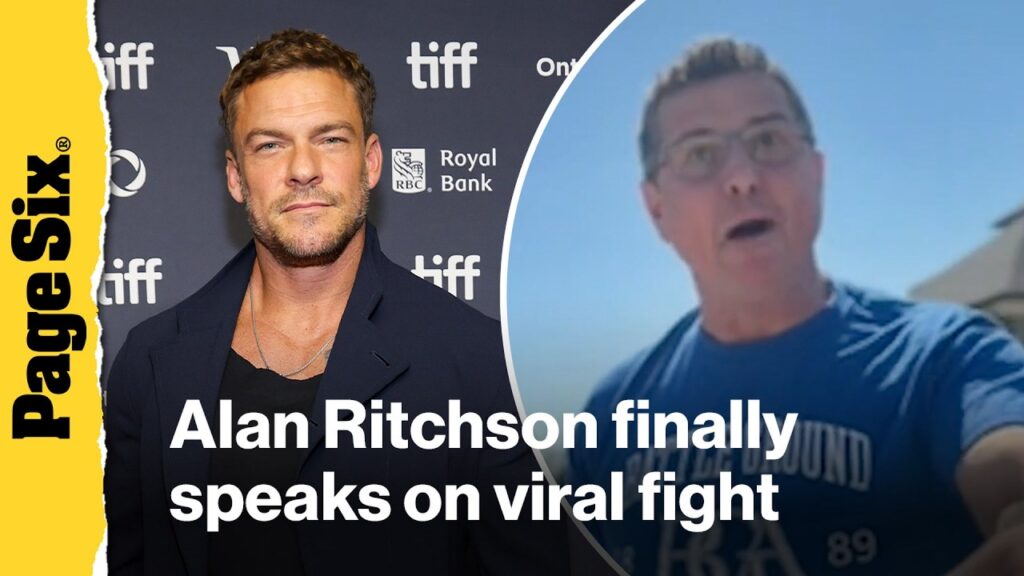 Alan Ritchson finally speaks out on viral fight with neighbor