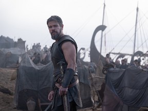 Matt Damon as Odysseus in Christopher Nolan's The Odyssey.