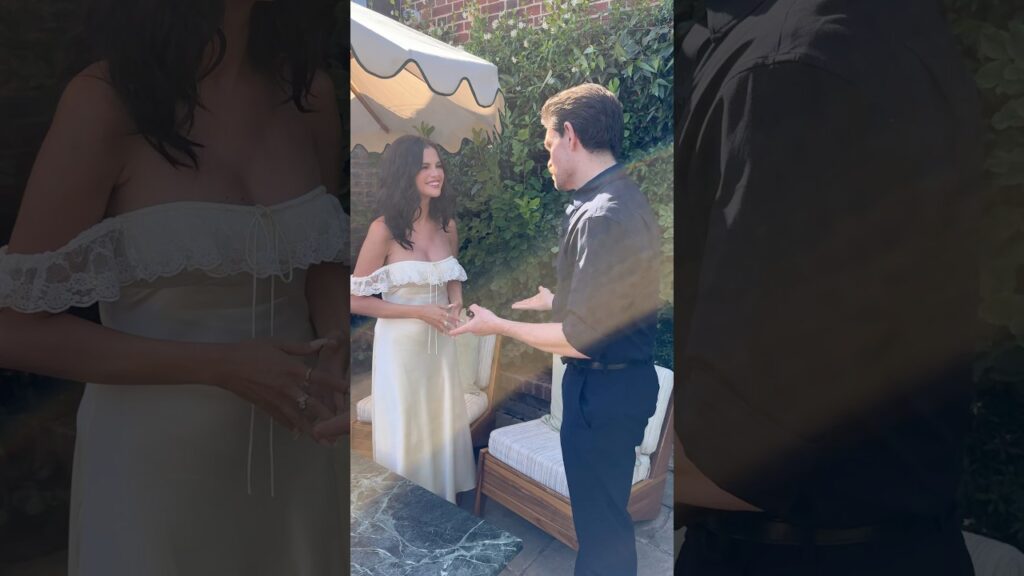 An afternoon with Selena Gomez
