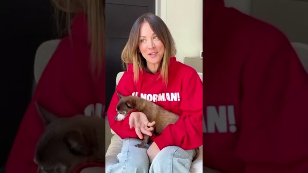 Forty year old Kaley Cuoco has announced a new