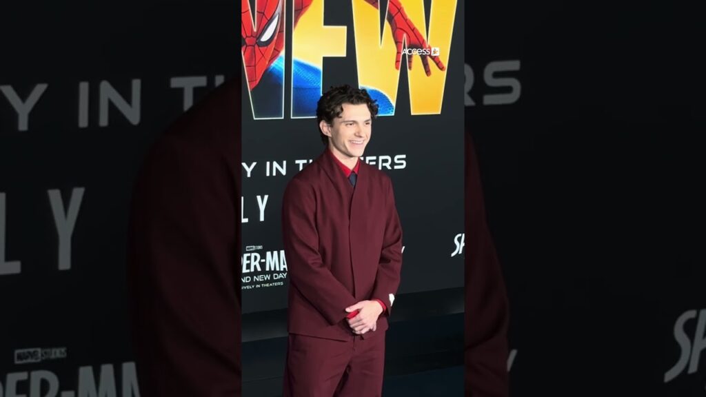 Tom Holland Is All Smiles At Spider-Man: Brand New Day Los Angeles Premiere