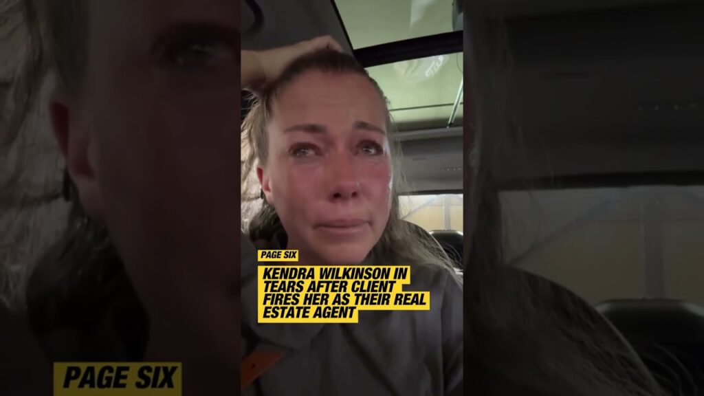 Kendra Wilkinson sobs over 'mean' client after real estate career setback #shorts