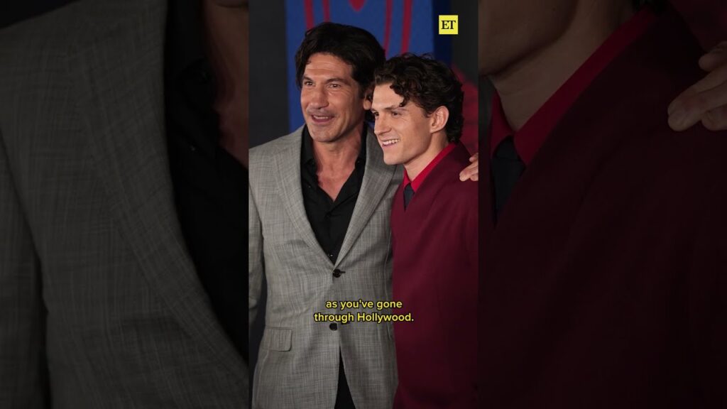 Jon Bernthal Shares Favorite Spider-Man Moment With Tom Holland #jonbernthal #tomholland #spiderman