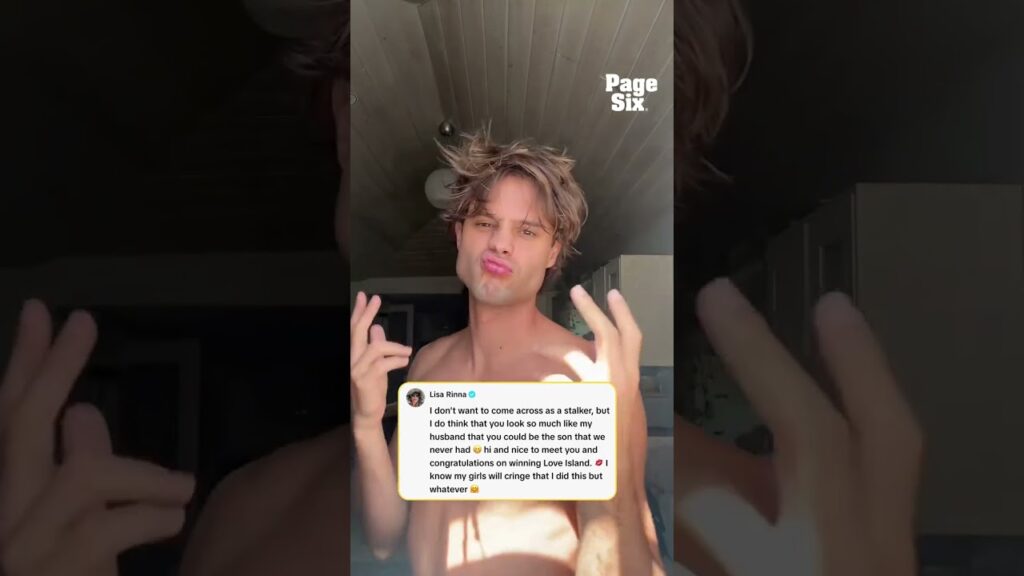 Lisa Rinna thinks "Love Island USA" star Bryce Alakai looks like Harry Hamlin 💀 #shorts