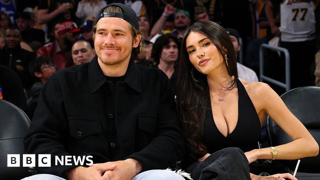 Pop star Madison Beer and NFL player Justin Herbert announce engagement - BBC