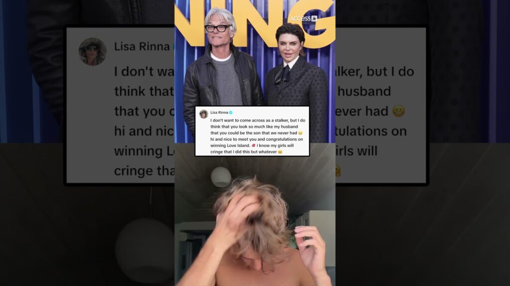 Lisa Rinna Finds Long Lost Son In 'Love Island USA's Bryce Alakai