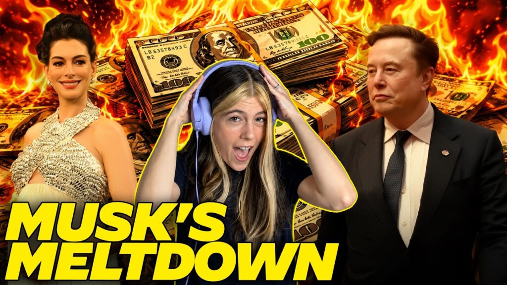 Elon Musk CRASHES OUT At Anne Hathaway While LOSING MILLIONS