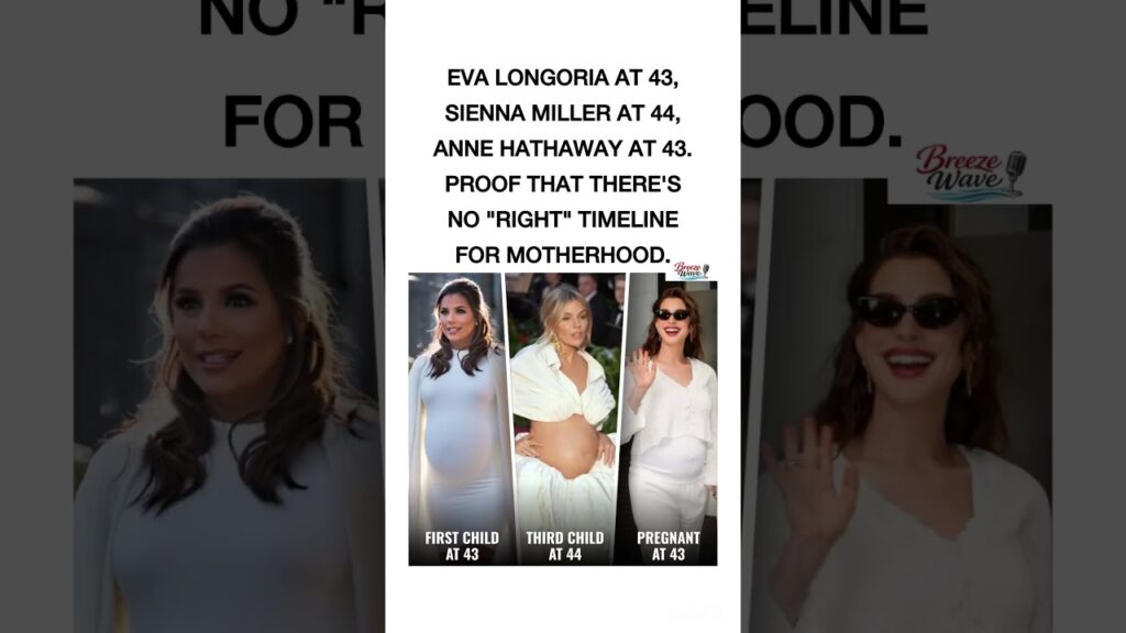 Eva Longoria welcomed her first child at 43 ❤️#shorts