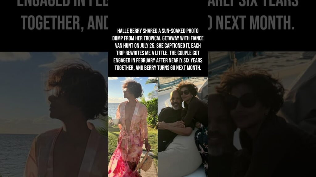 Halle Berry Is Living Her Best Life On Vacation With Fiance Van Hunt π΄πβοΈ Halle Berry Is Living Her Best Life On Vacation With Fiance Van Hunt π΄πβοΈ