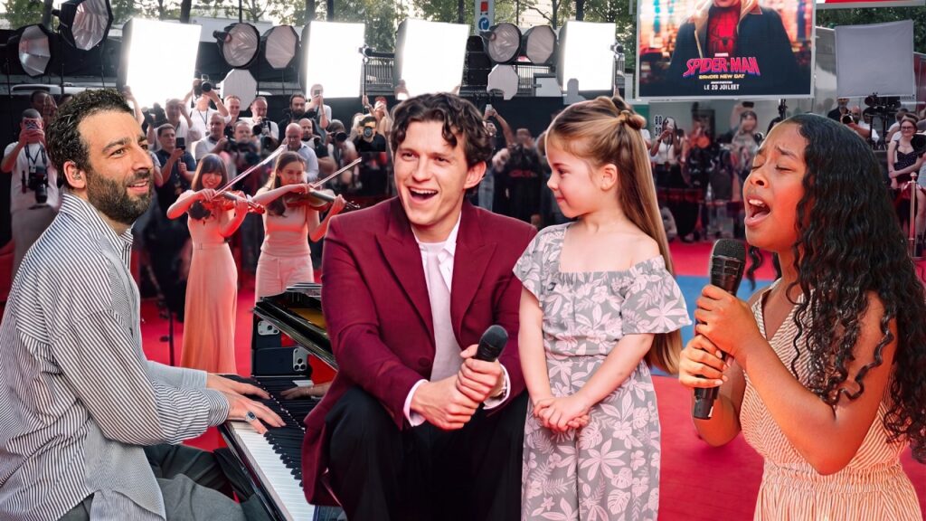 We surprised Tom Holland and Zendaya with AMAZING Titanium Flashmob at Spider-Man fan event 😍 We surprised Tom Holland and Zendaya with AMAZING Titanium Flashmob at Spider-Man fan event 😍