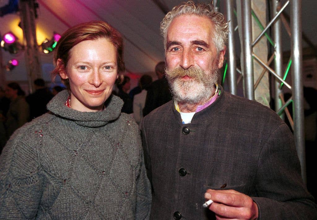 Tilda shares her children with artist John Byrne