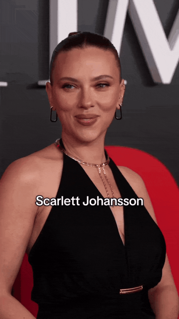 Scarlett Johansson at the 2025 Time100 Gala in New York
