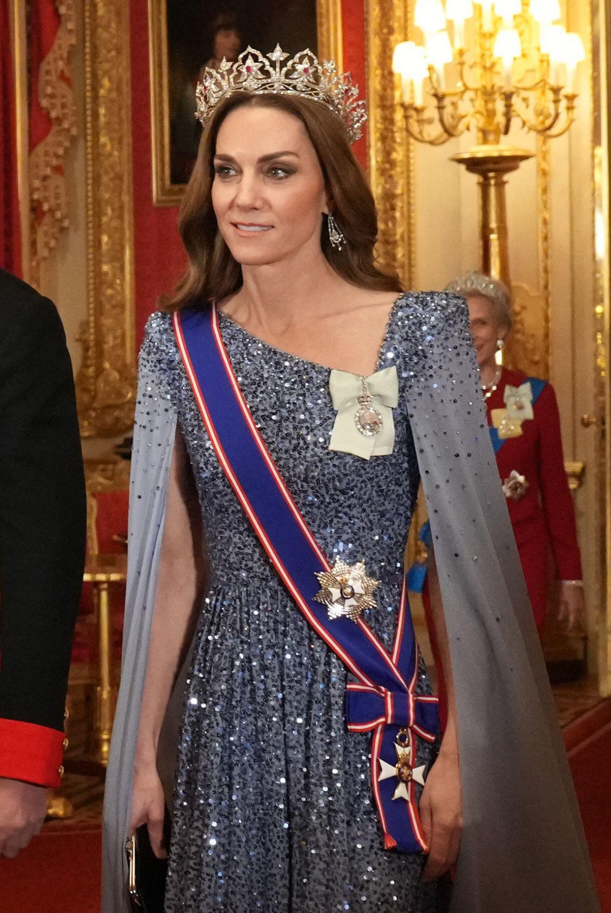The Prince and Princess of Wales attend a state banquet in honor of the President of Germany at Windsor Castle on December 3, 2025 (Carlos Jasso/PA Images/Alamy)