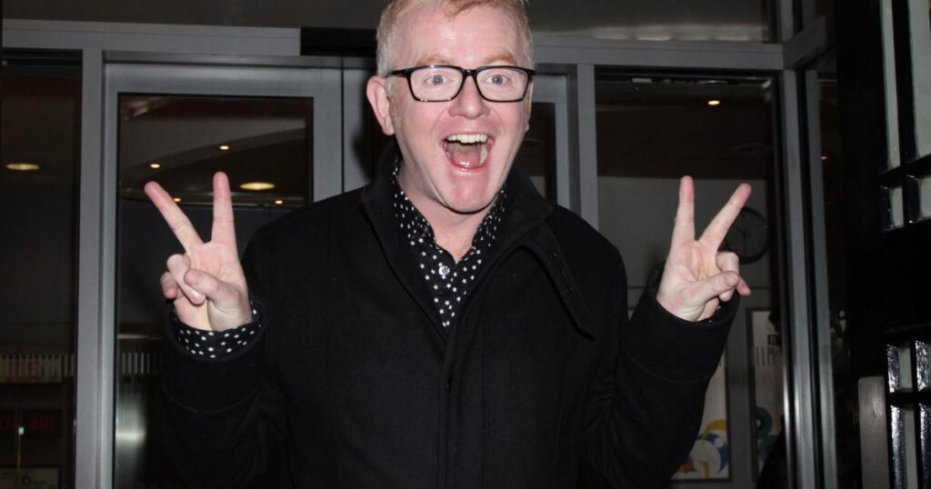 Chris Evans once lived in a tent in Ainsworth, near Bolton Chris Evans once lived in a tent in Ainsworth, near Bolton