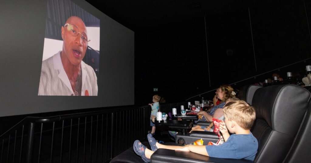 The Rock treats St Gregory pupils to private Moana screening The Rock treats St Gregory pupils to private Moana screening