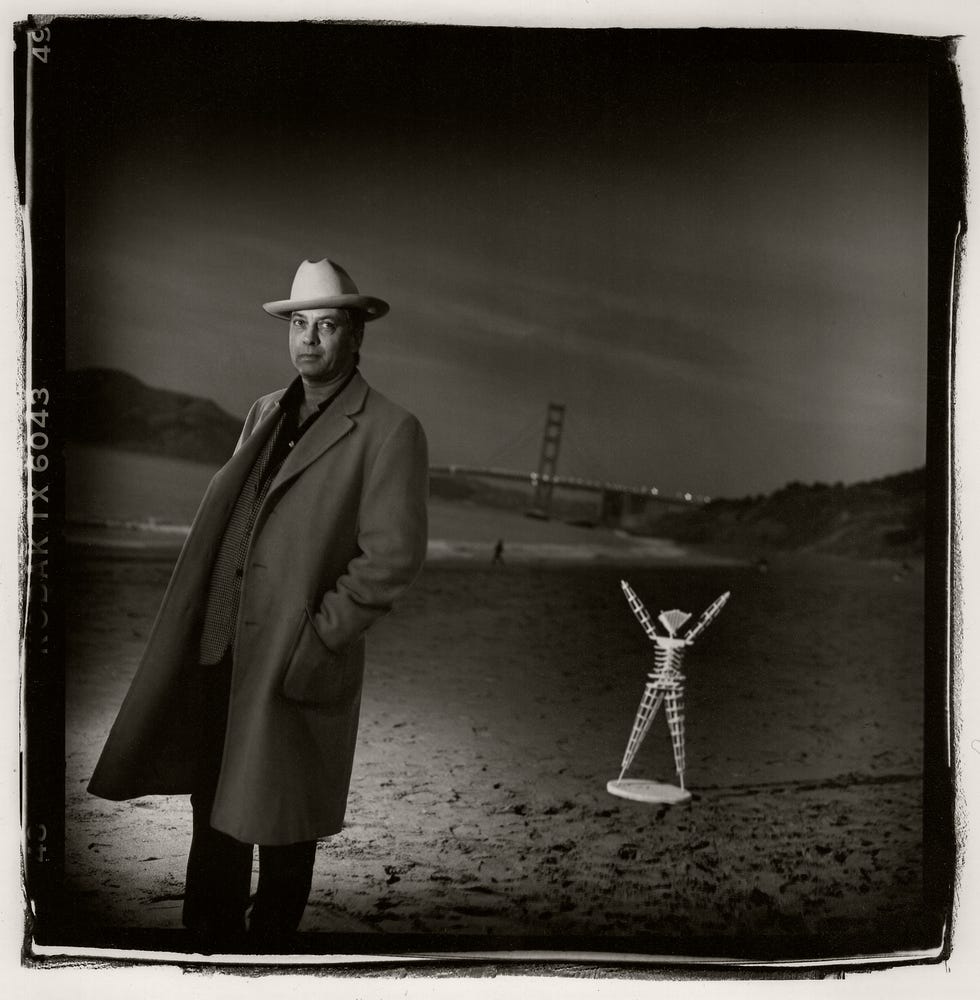 Portrait Of Larry Harvey, Burning Man co-founder