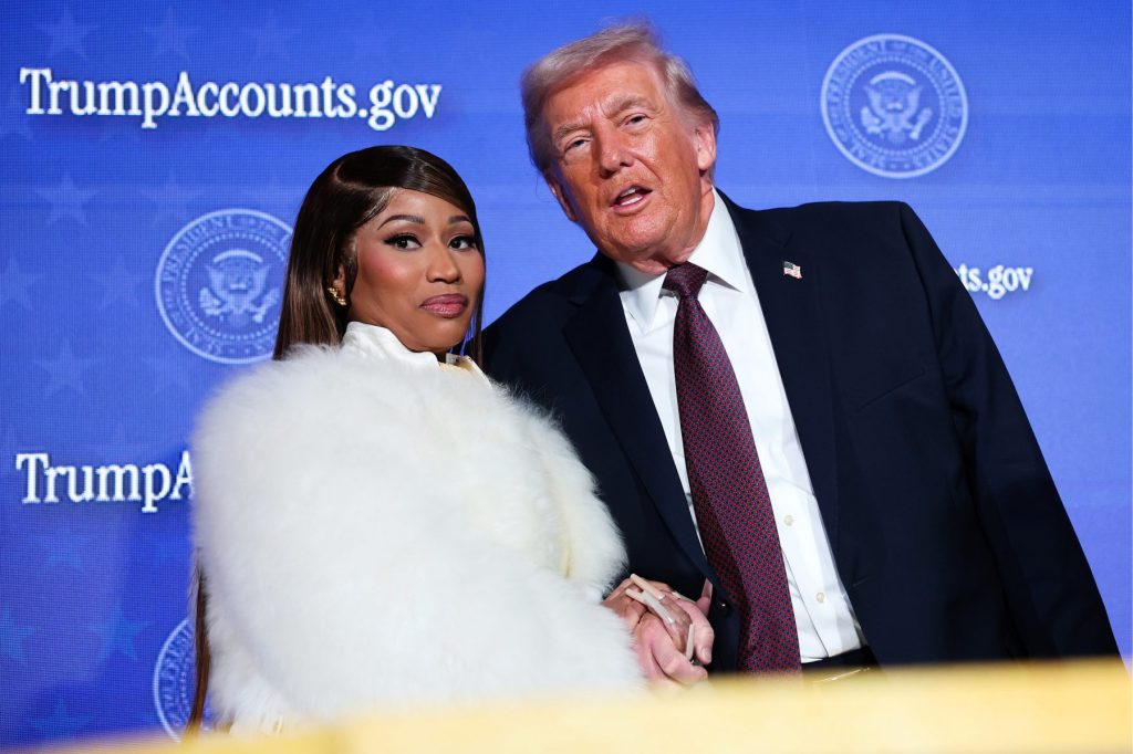 Trump Praises ‘Hot’ Nicki Minaj at Presidential Luncheon Trump Praises 'Hot' Nicki Minaj at Presidential Luncheon