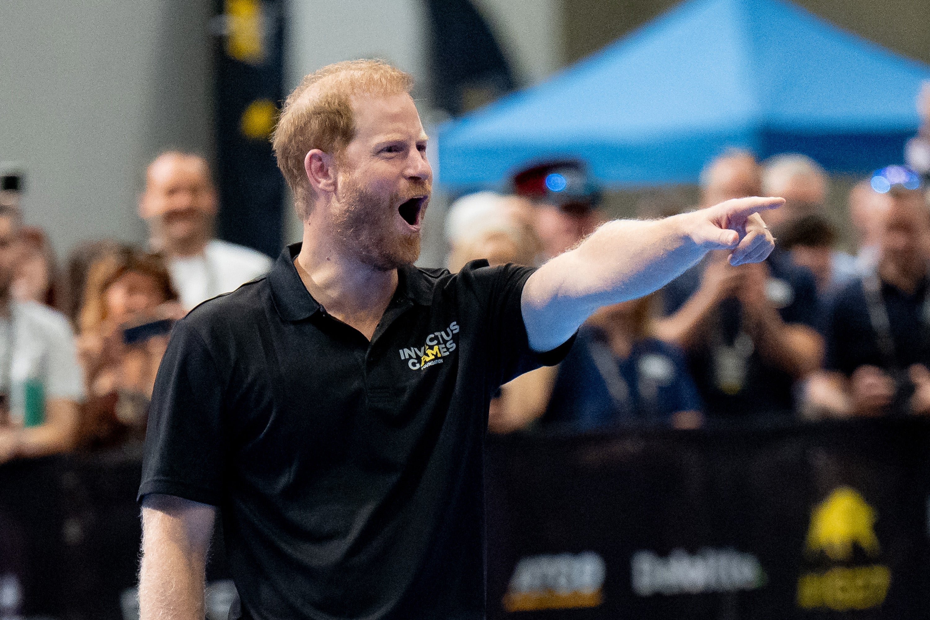 Harry visited the UK this summer to promote his upcoming Invictus Games