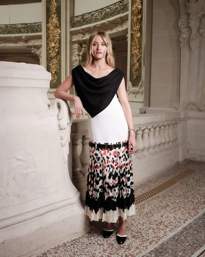 Sarah Pidgeon at Chanel Fall Winter 2026 Haute Couture show