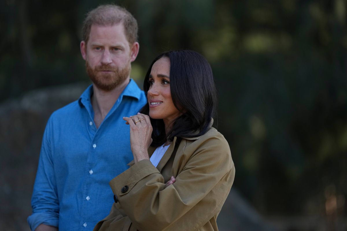 MELBOURNE, AUSTRALIA - APRIL 16: Prince Harry, Duke of Sussex and Meghan, Duchess of Sussex during a Scar Tree Walk on April 16, 2026 in Melbourne, Australia. The Duke and Duchess of Sussex are on a four-day visit to Australia, with engagements across Melbourne, Canberra and Sydney. (Photo by Asanka Ratnayake/Getty Images)