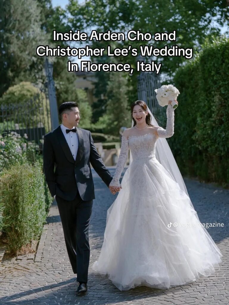‘KPop Demon Hunters’ Star Arden Cho Marries Christopher Lee in Italy