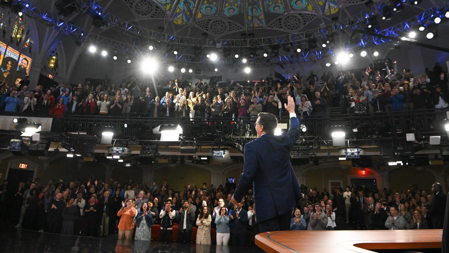 'The Late Show with Stephen Colbert' during Thursday’s May 21, 2026 show.