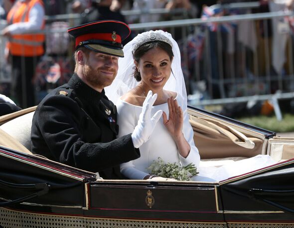 Meghan and Harry tied the knot in Windsor in May 2018