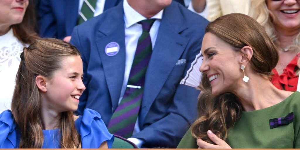 Kate Middleton Brings Princess Charlotte and Prince George to Wimbledon