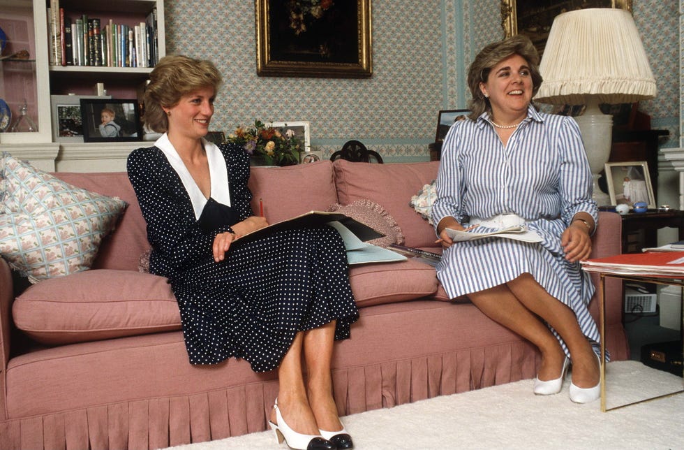 Diana And Anne Beckwith-smith At Home