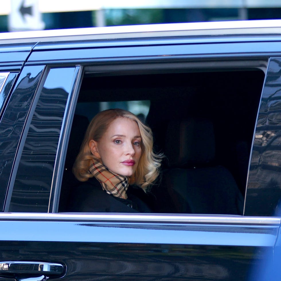 jessica chastain bob haircut