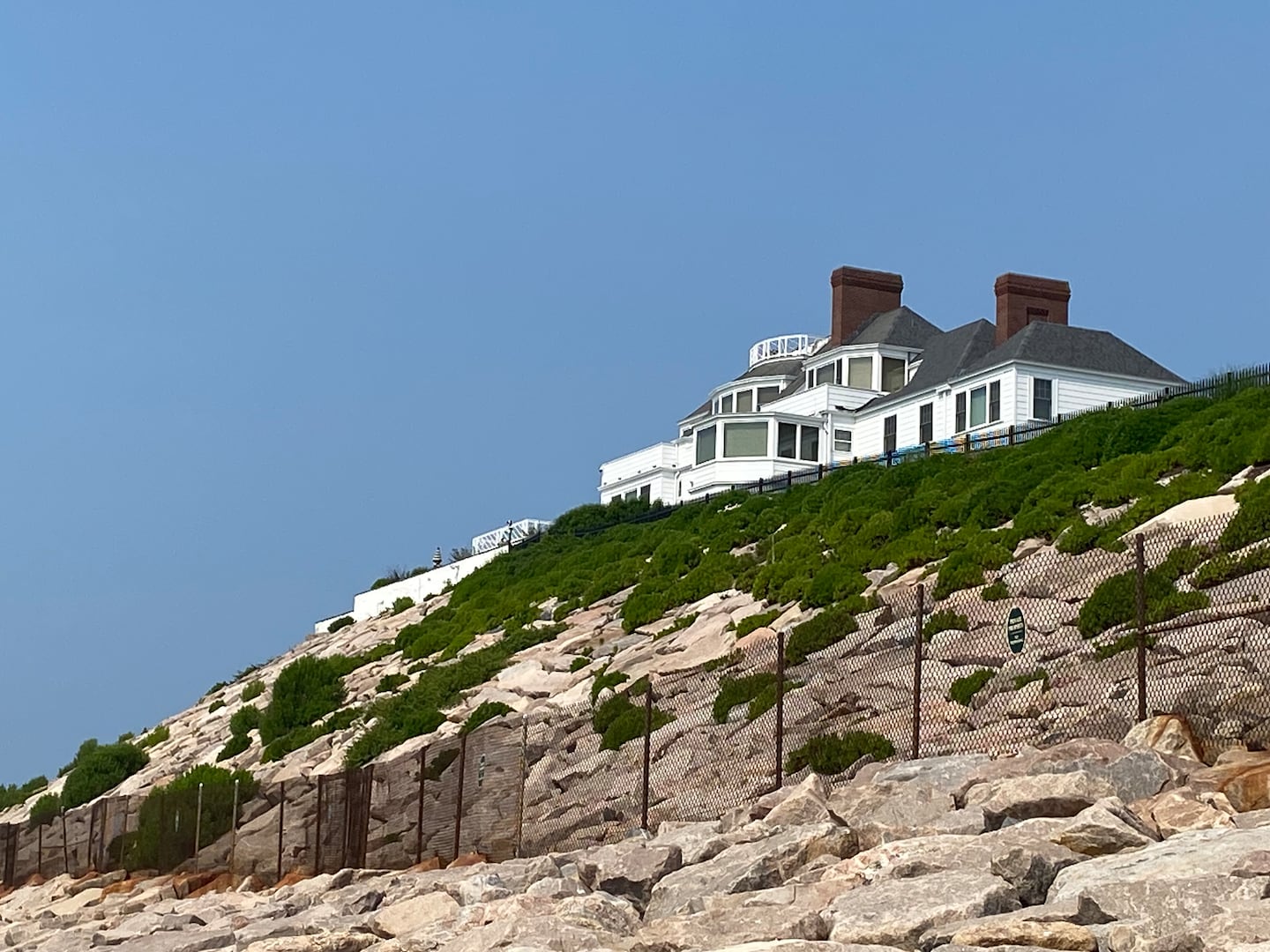 Taylor Swift's Watch Hill mansion overlooks the Rhode Island coastline.