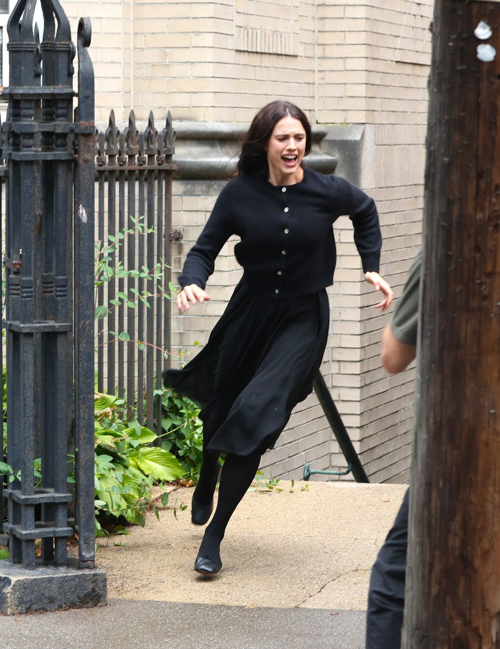 margaret qualley filming possession