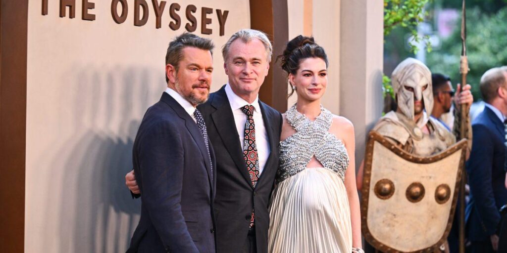 Highbrow box-office king Christopher Nolan seals biggest second weekend ever with $87 million haul for 'The Odyssey'